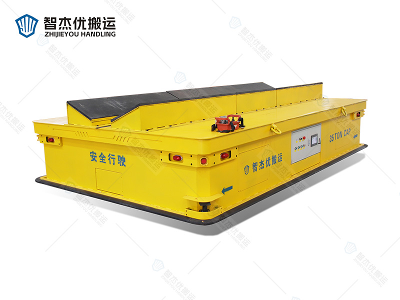 35噸重載AGV 雙差速舵輪全向無軌車